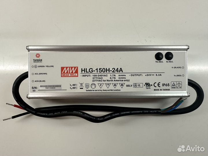 Блок питания для LED (сведодиодных лент) 24V
