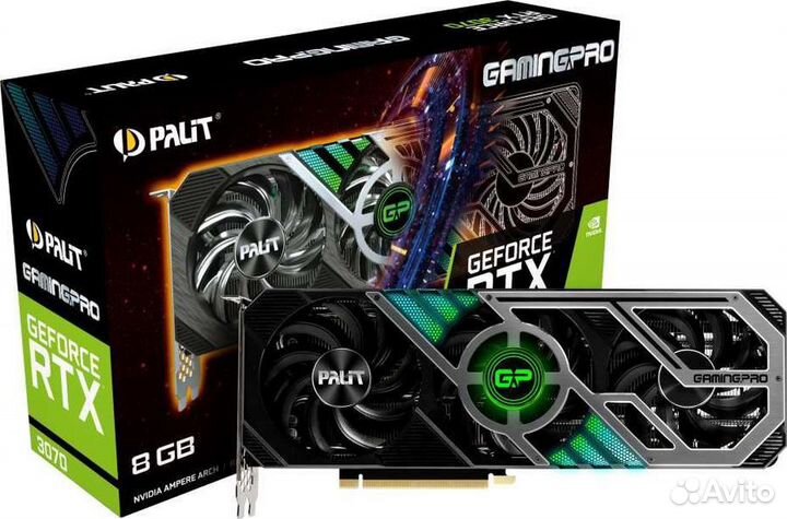 Видеокарта Palit Nvidia GeForce Rtx 3070 Gamingpro