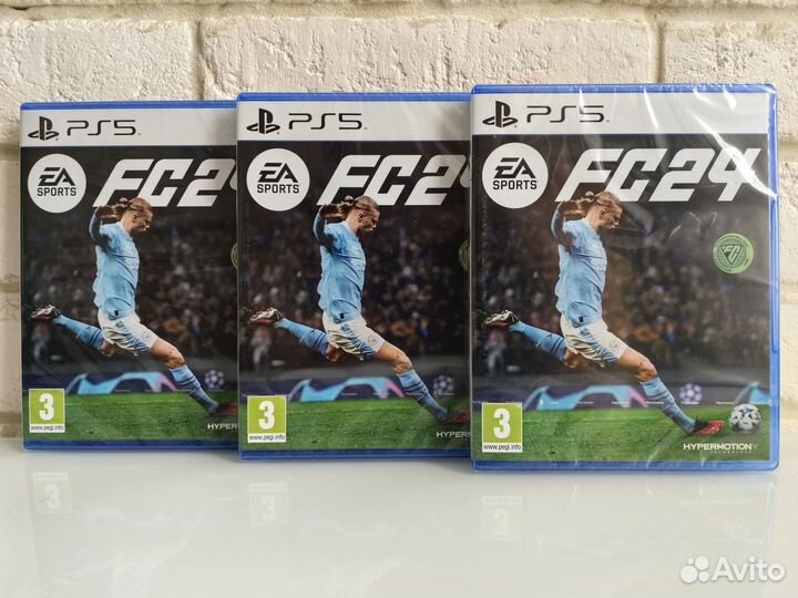 FC 24 PS5 новый диск