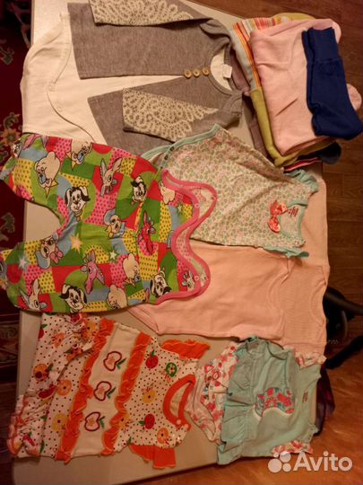 Детская одежда для девочек пакетом