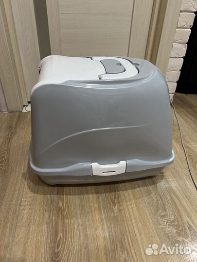 Кошачий туалет закрытый