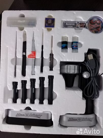 Цифровой микроскоп для школьника