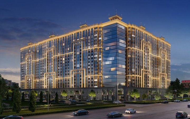 2-к. квартира, 73,2 м², 17/20 эт.