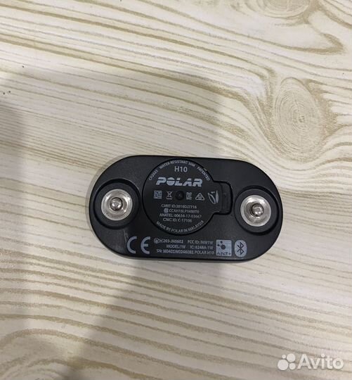 Нагрудный пульсометр polar h10