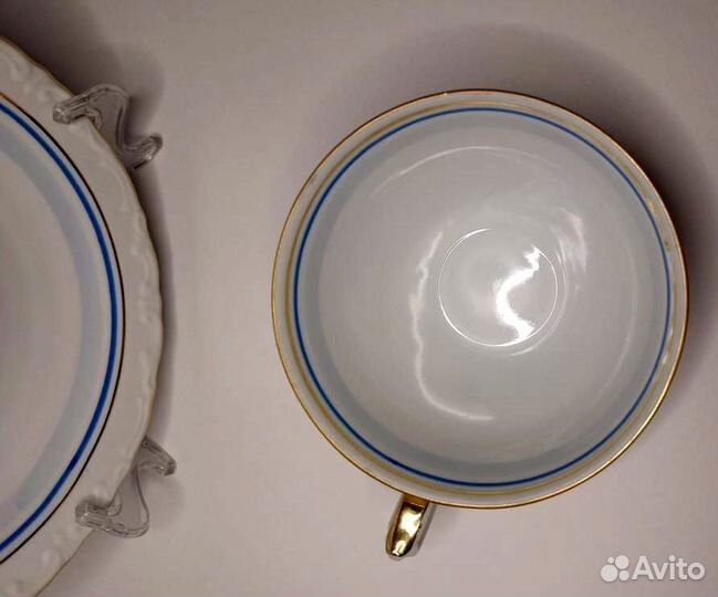 Чайная пара Васильки Германия kahla Кахла