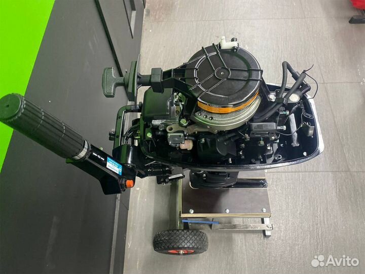 Лодочный мотор hidea HD9.8FHS Б/У Рассрочка