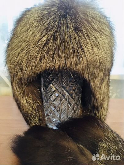 Женская новая меховая шапка