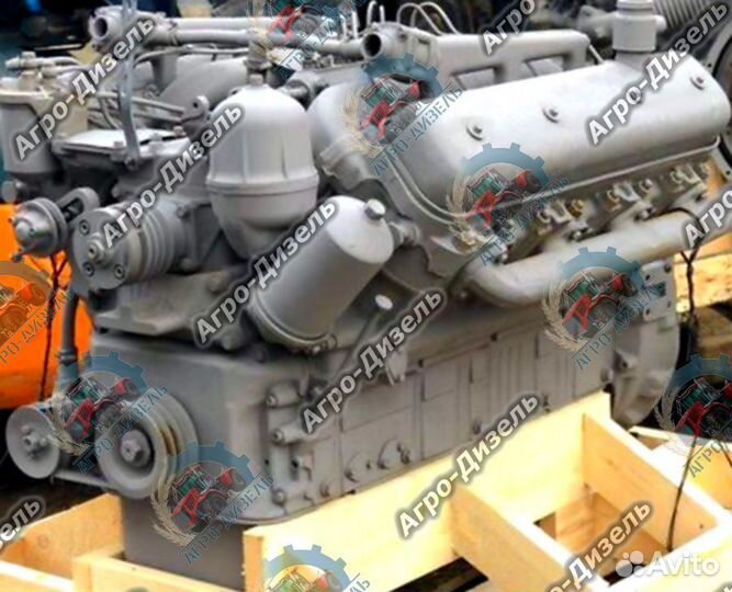 Двигатель ямз 238 де 2 турбо V8 маз Акрос -24.20