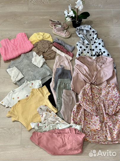 Вещи пакетом на девочку