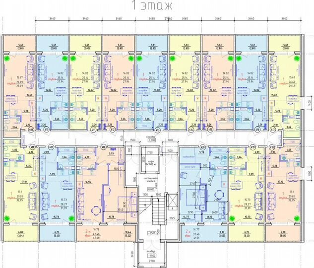 2-к. квартира, 43,2 м², 1/5 эт.
