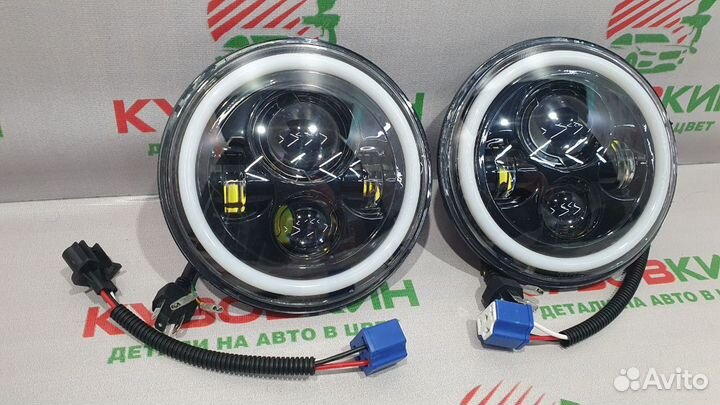 Фара 32W Niva Нива 2121 с дхо ближ + дальний