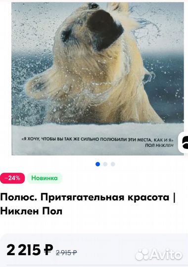 Подарочный альбом книга Полюс. Притягательная