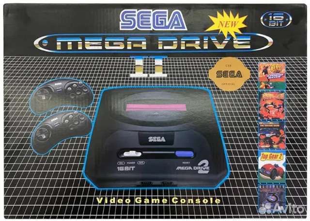 Приставка sega mega drive 2 (Сега)