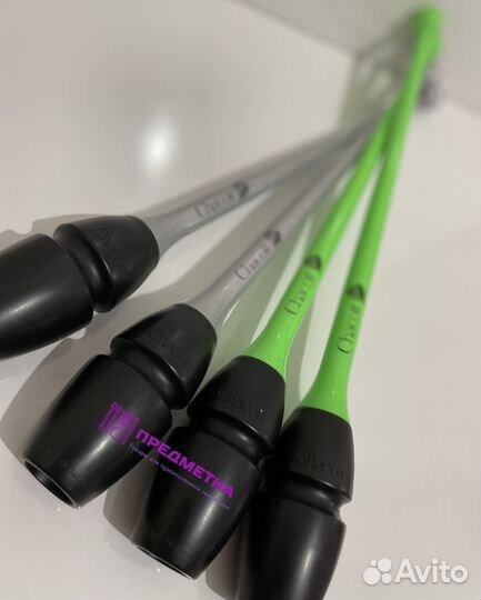 Булавы Chacott Hi-grip 45 см - зеленые