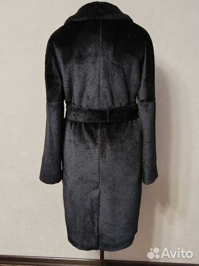 Пальто из экомеха р-р 52