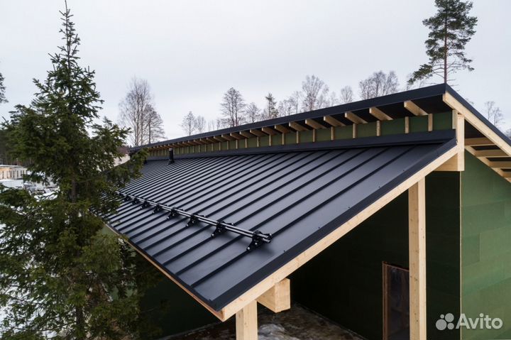 Кровля Крыша из клик фальца без посредников