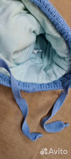 Шапка для мальчика 46-48 зимняя