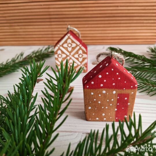 Ёлочные игрушки ручная работа