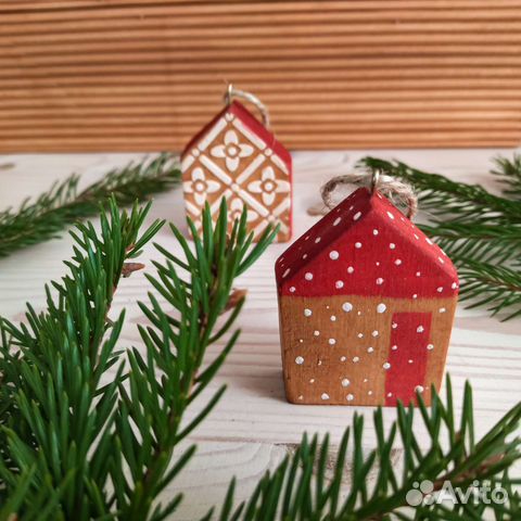 Ёлочные игрушки ручная работа