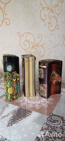 Жестяная банка из под чая