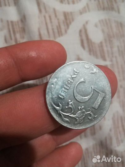 Монета с заводским браком о цене договоримся