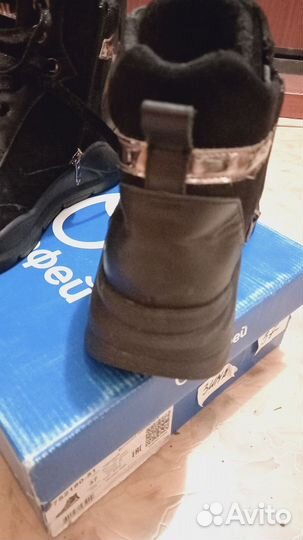 Ботинки женские зимние натуральная кожа 37