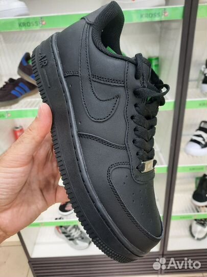 Nike Air Force 1 All Black (Арт.16347)