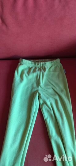 Флисовая поддева штаны 116 huppa