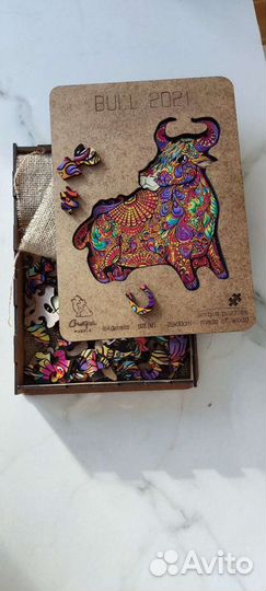 Деревянные пазлы