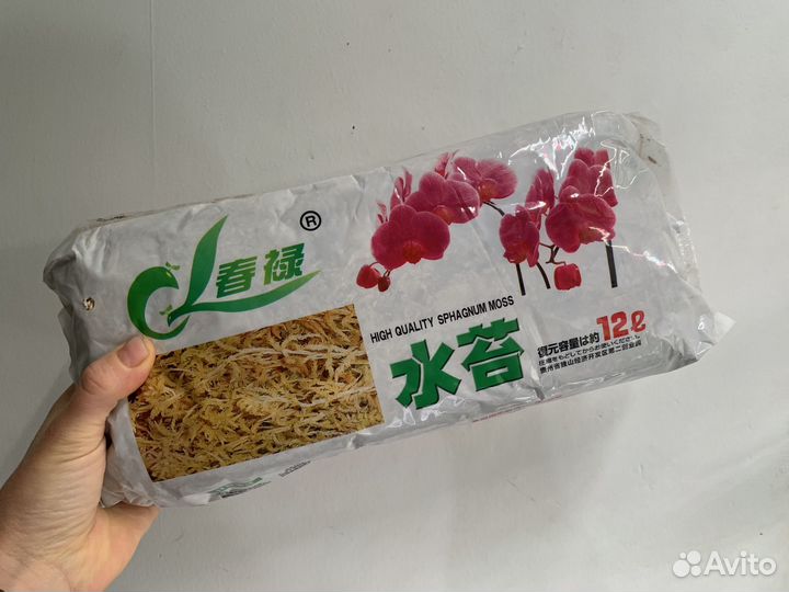 Мох и тайское удобрение