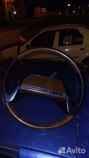 Руль со ставками дерева Лада