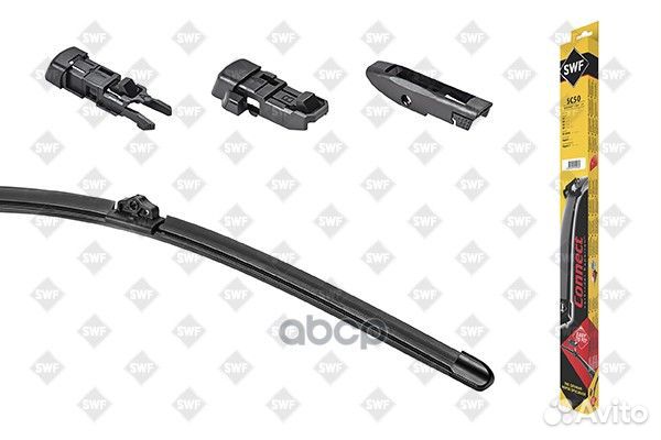 Щетка стеклоочистителя Connect бескаркасная 500