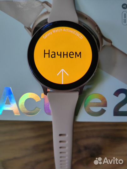 Samsung galaxy watch active 2 44 мм сталь