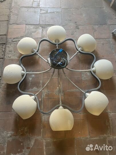 Люстра потолочная бу