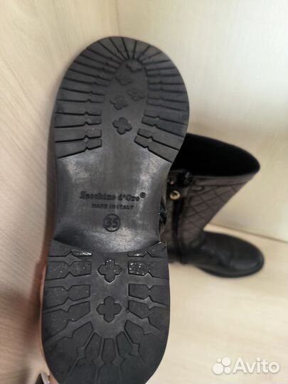 Сапоги зимние натуральная кожа