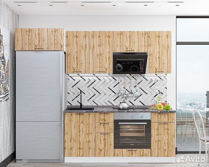 Кухня Флэт на заказ от фабрики