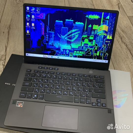 Asus ROG Zephyrus G14 R9/32Gb/ 3060/1TB/2K Экран