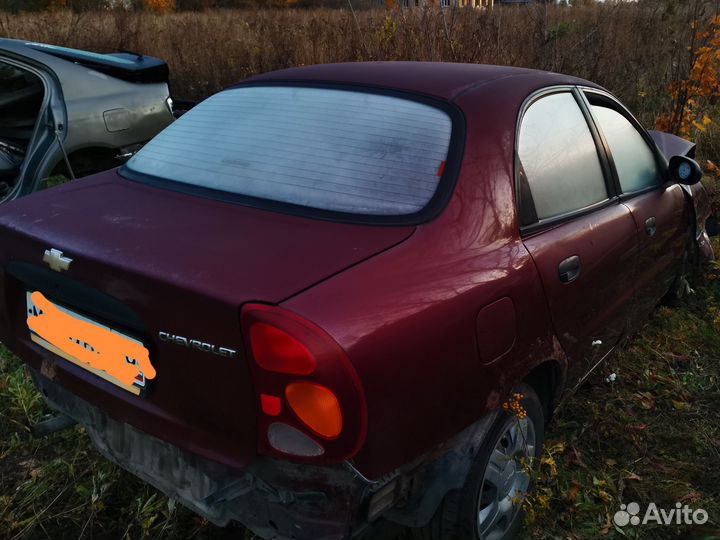 Разбор chevrolet lanos 1.5