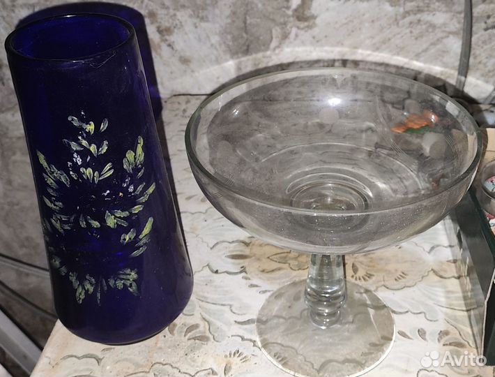 Посуда стаканы, тарелки, вазы,рюмки,тарелки