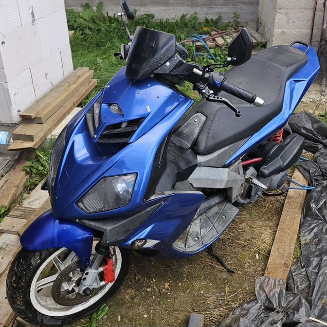 Derbi GP1 250, 2007, 1 км