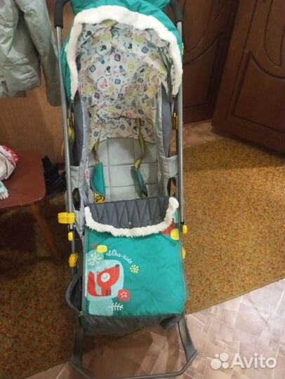 Детские санки коляска бу