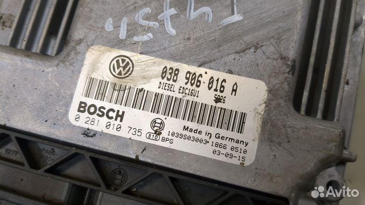 Блок управления двигателем Volkswagen Transporter 5, 2003