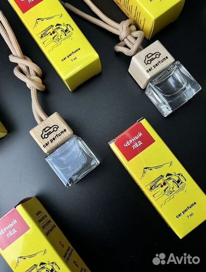 Ароматизатор стеклянный флакон в авто 8мл