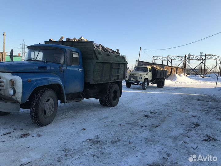 Горбыль пиленный в дрова