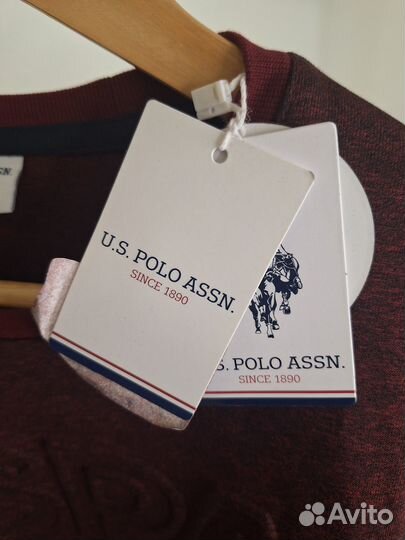 Us polo свитшот новый оригинал