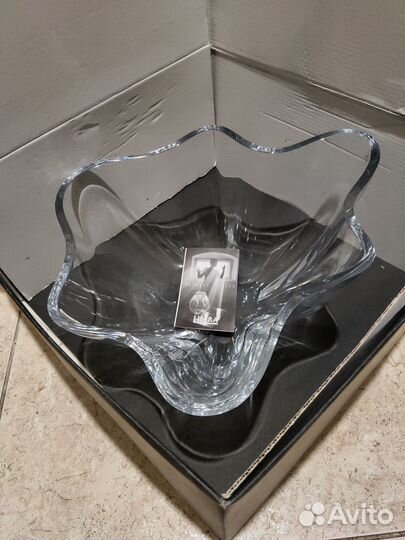 Хрустальная ваза Libera Vulcano Богемия