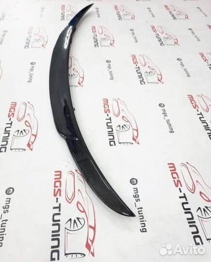 Спойлер (B) на Mercedes CLS-Class C257 карбон