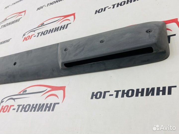 Передний спойлер brabus на mercedes-benz g-class