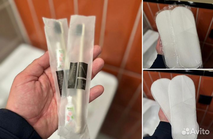 Набор зубная щетка с пастой