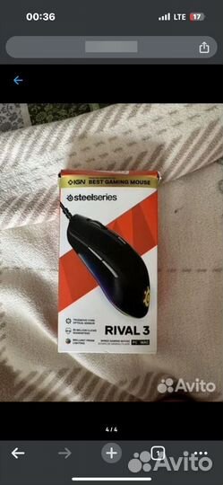 Игровая мышь steelseries rival 3